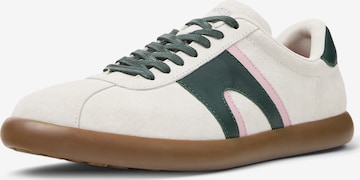 CAMPER Platform trainers 'Pelotas Soller' in White: front