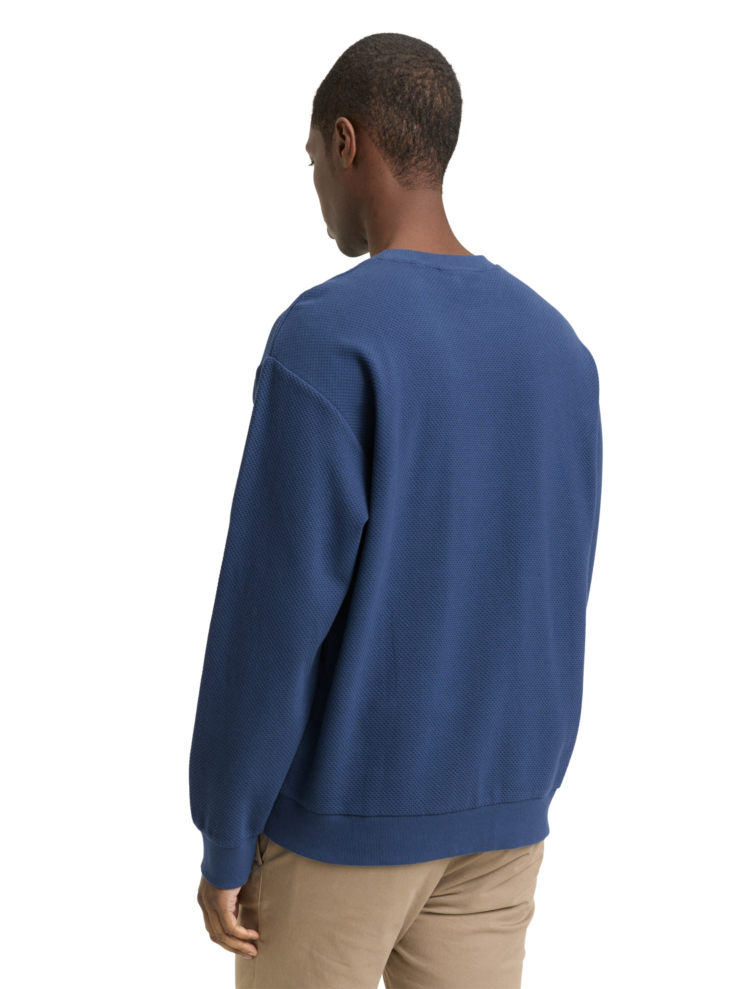 TOM TAILOR DENIM Sweatshirt in Blau