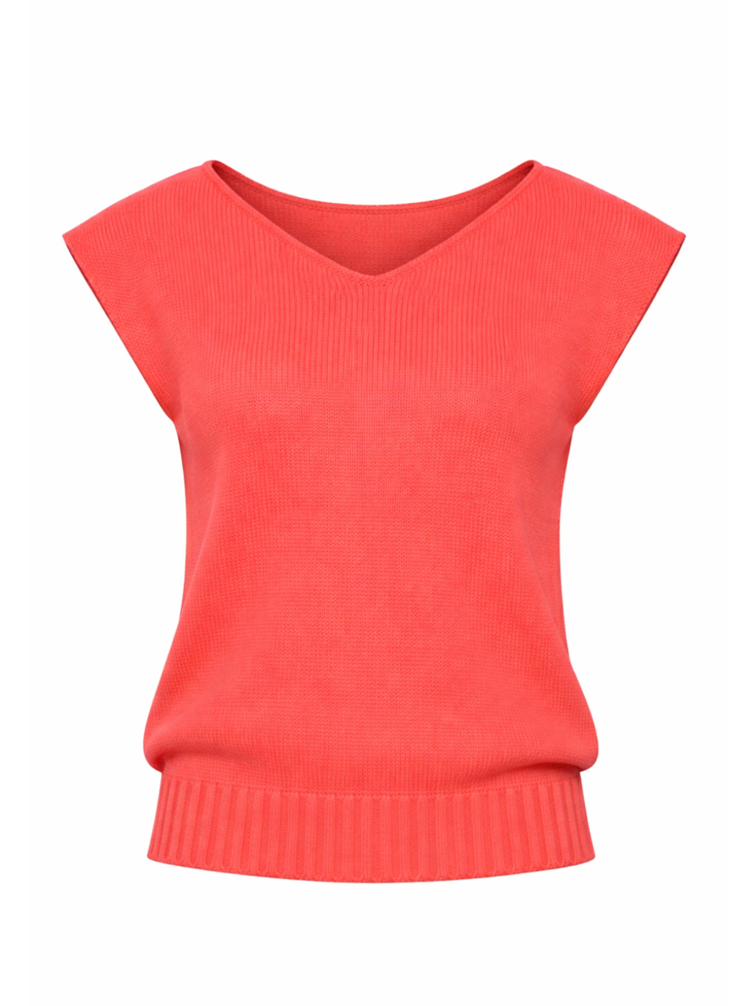 Süel knitwear Sticktop 'Carlos'‌‌‌‌‌‌ in Orange: Vorderseite