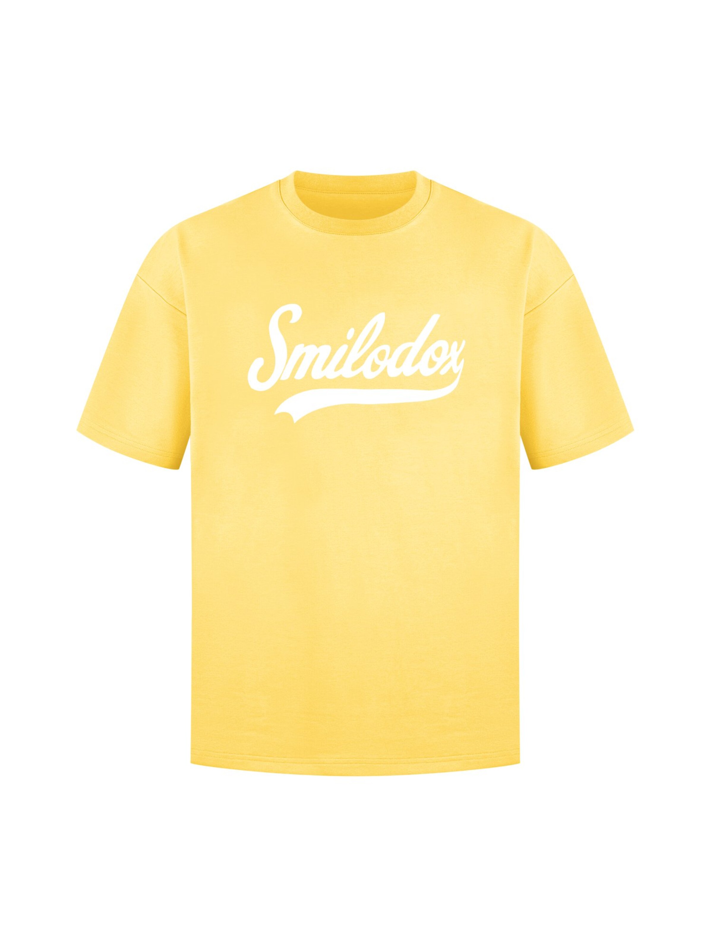 Smilodox Shirt 'Lorik' in Yellow: front