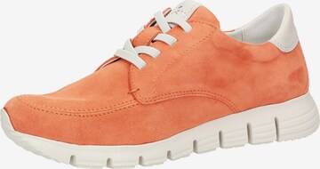 SIOUX Lace-Up Shoes in Orange: front