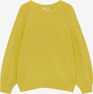 Pull&Bear Pullover i gul: forside