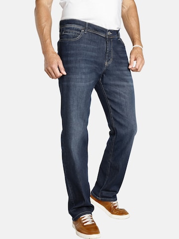 Jan Vanderstorm Regular Jeans 'Wicki' in Blauw: voorkant