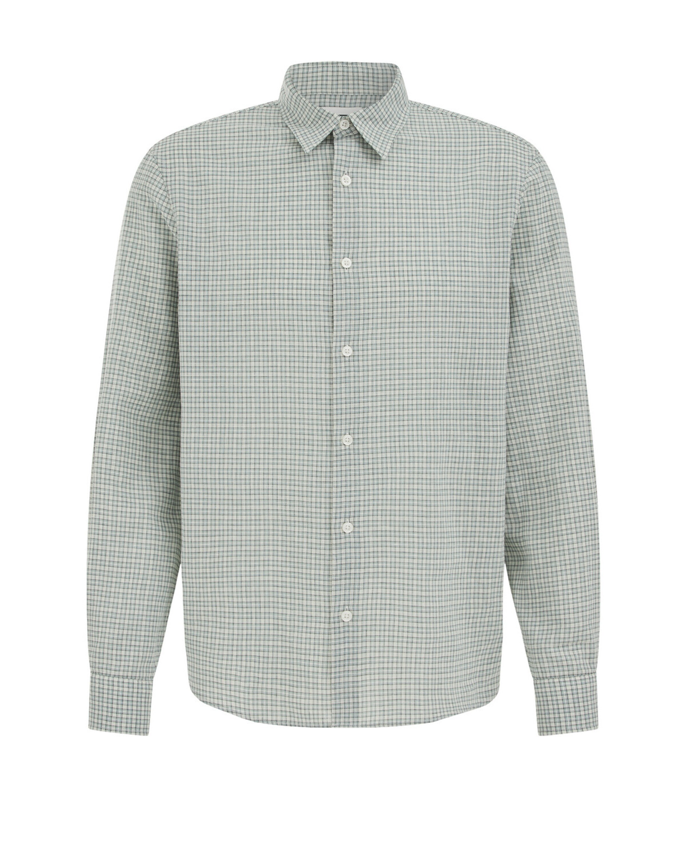 WE Fashion Triiksärk helepruun / heleroheline, Tootevaade