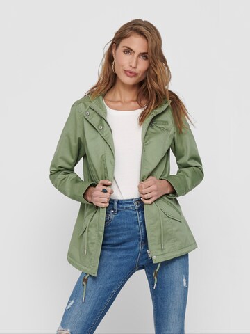 Parka di mezza stagione 'Lorca' di ONLY in verde: frontale