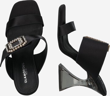 GLAMOROUS Mules in Black