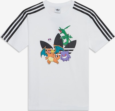 ADIDAS ORIGINALS T-Shirt in 140 in violettblau / orange / schwarz / weiß, Produktansicht