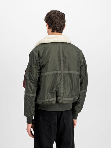 ALPHA INDUSTRIES Winter Jacket 'B15-3 TT' in Grey