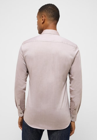 ETERNA Slim Fit Businesshemd in Beige