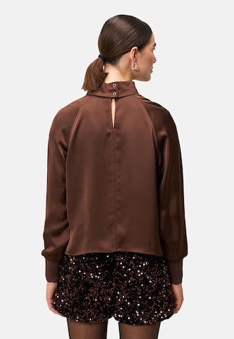 Camicia da donna di zero in marrone