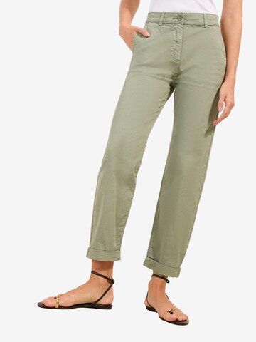 Friends Like These Slimfit Chinosy w kolorze zielony: przód