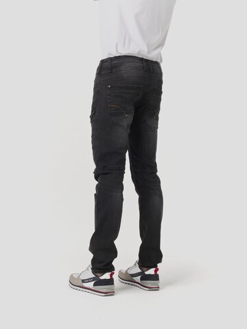 Regular Pantaloni eleganți de la KOROSHI pe negru