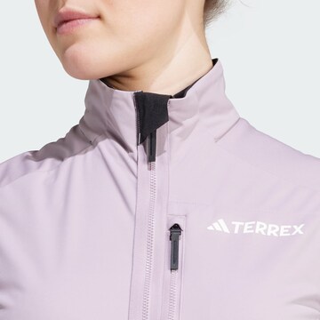 Gilet de sport 'Xperior' ADIDAS TERREX en violet