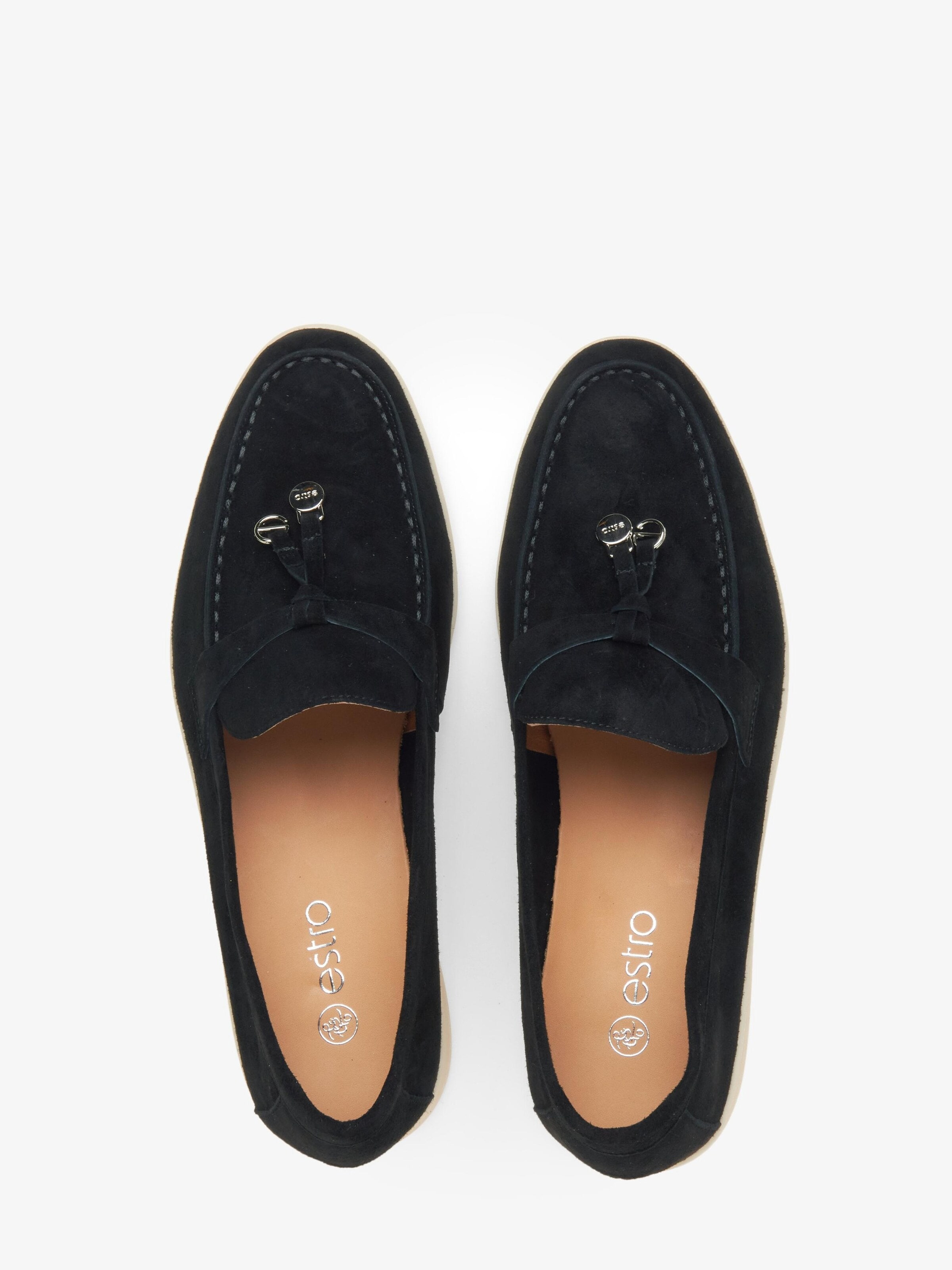 Estro Classic Flats in Black