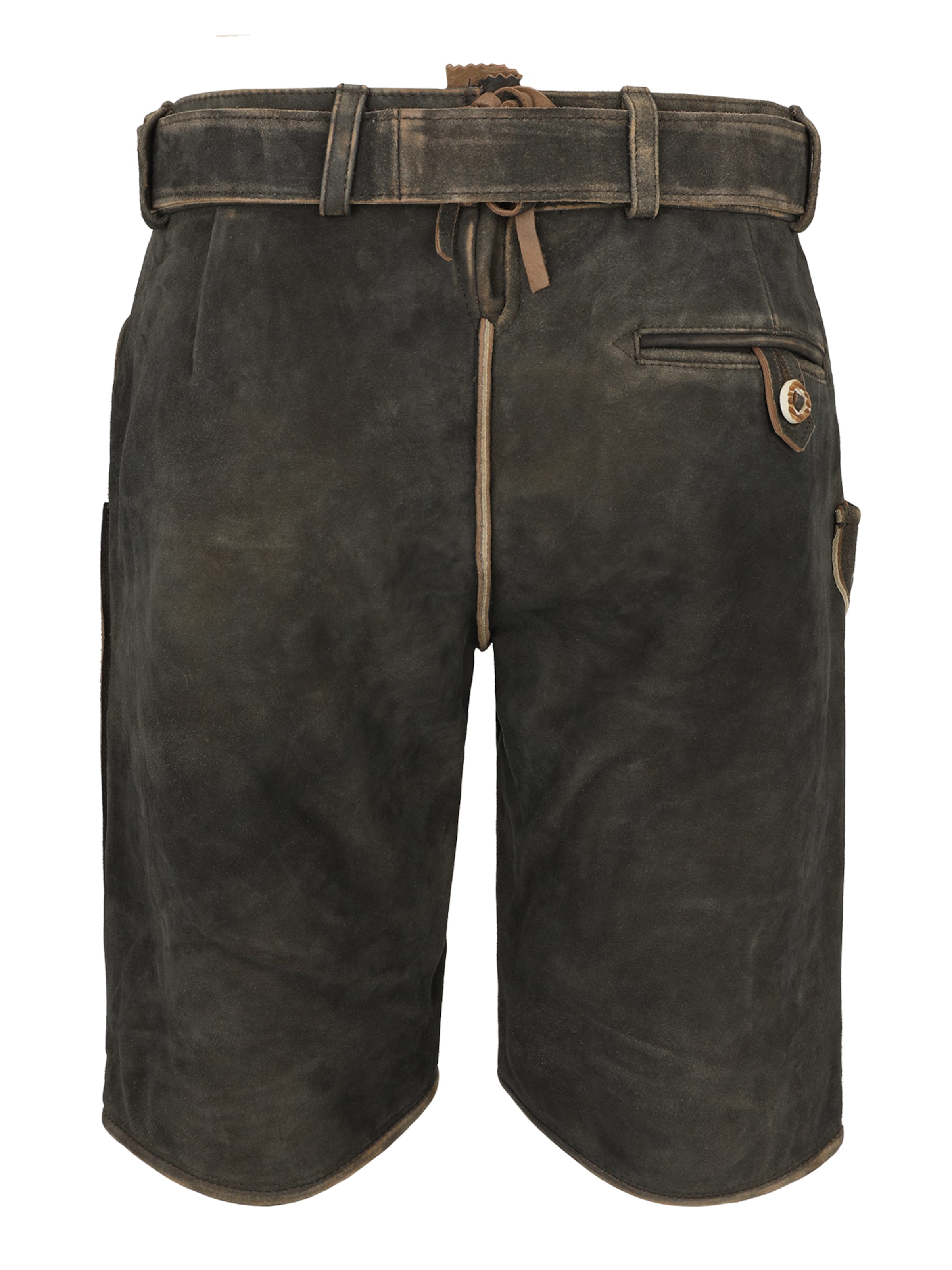 Krüger Buam Regular Klederdracht broek 'Arendt' in Bruin