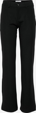 SISTERS POINT Flared Pants 'NEW GEORGE-7' in Black: front