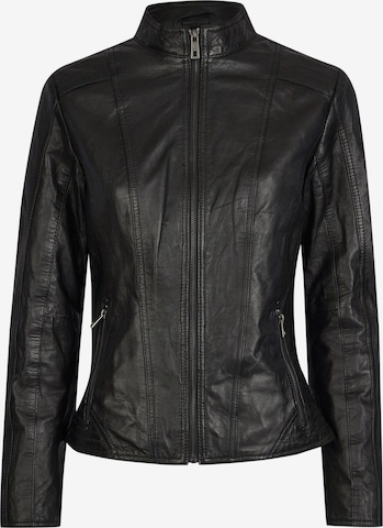 Veste mi-saison bugatti en noir : devant