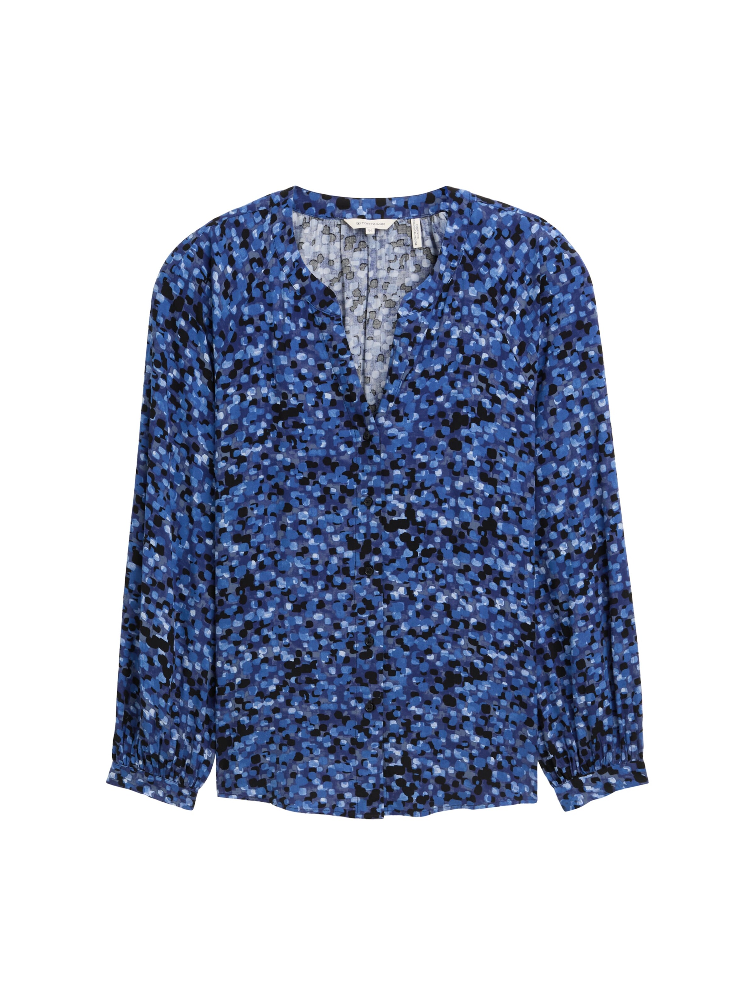 Tom Tailor Women + Blouse in Blauw: voorkant