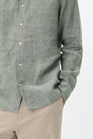 Matinique Regular fit Button Up Shirt 'Marc' in Green