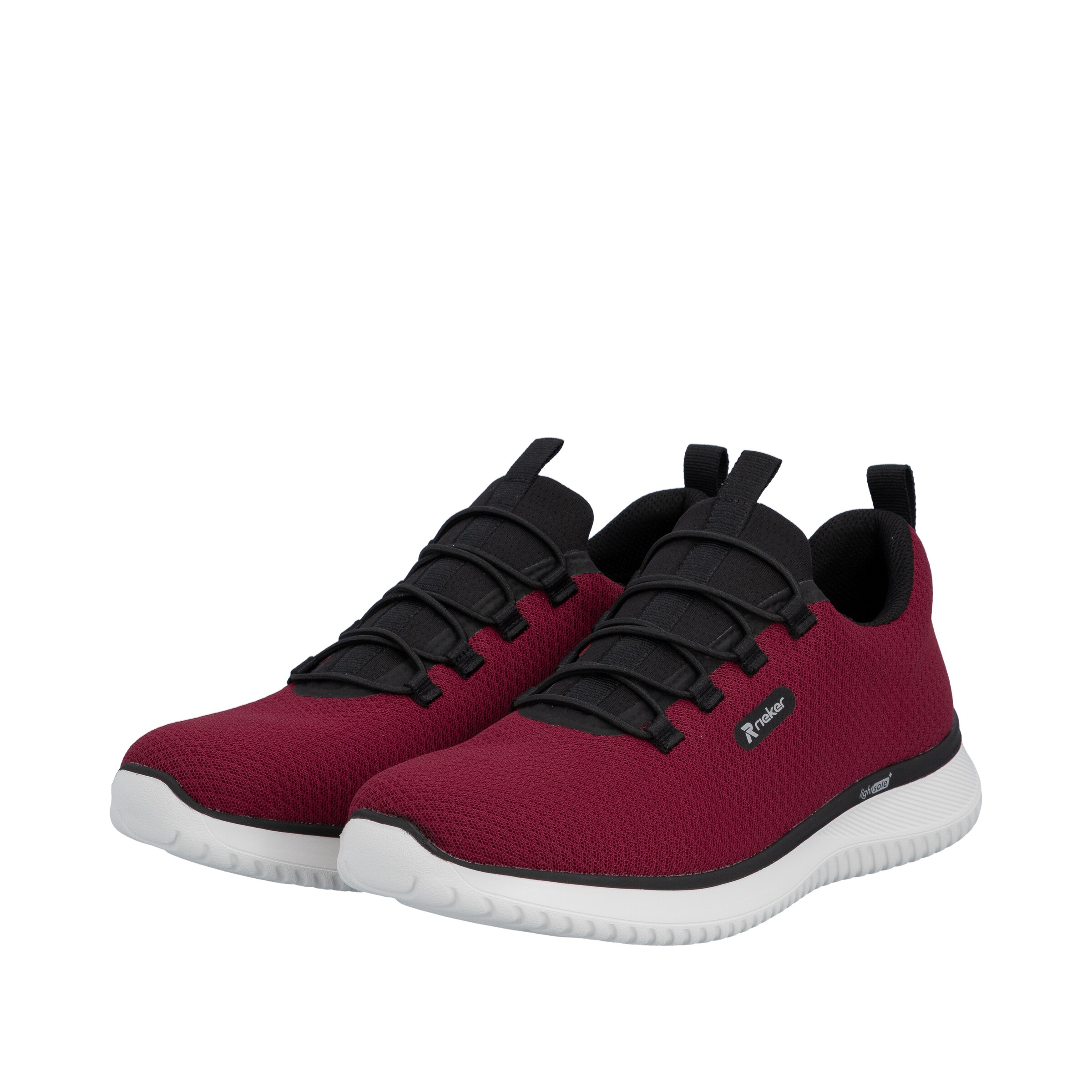 Rieker Sneakers 'B9655' in Red