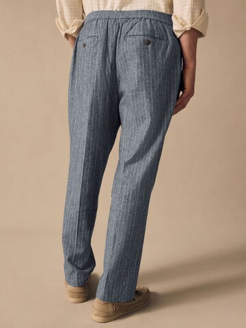 Regular Pantalon à pince Next en bleu