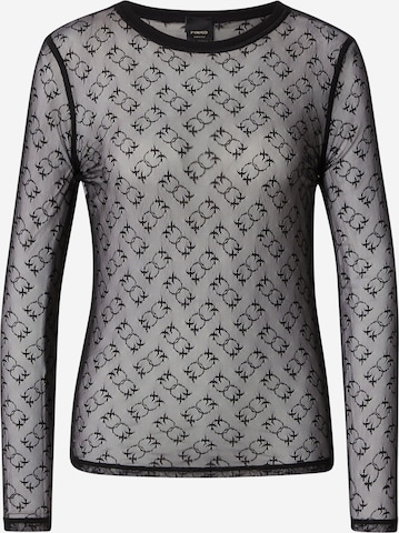 PINKOMajica 'BRUNEI' - crna boja: prednji dio