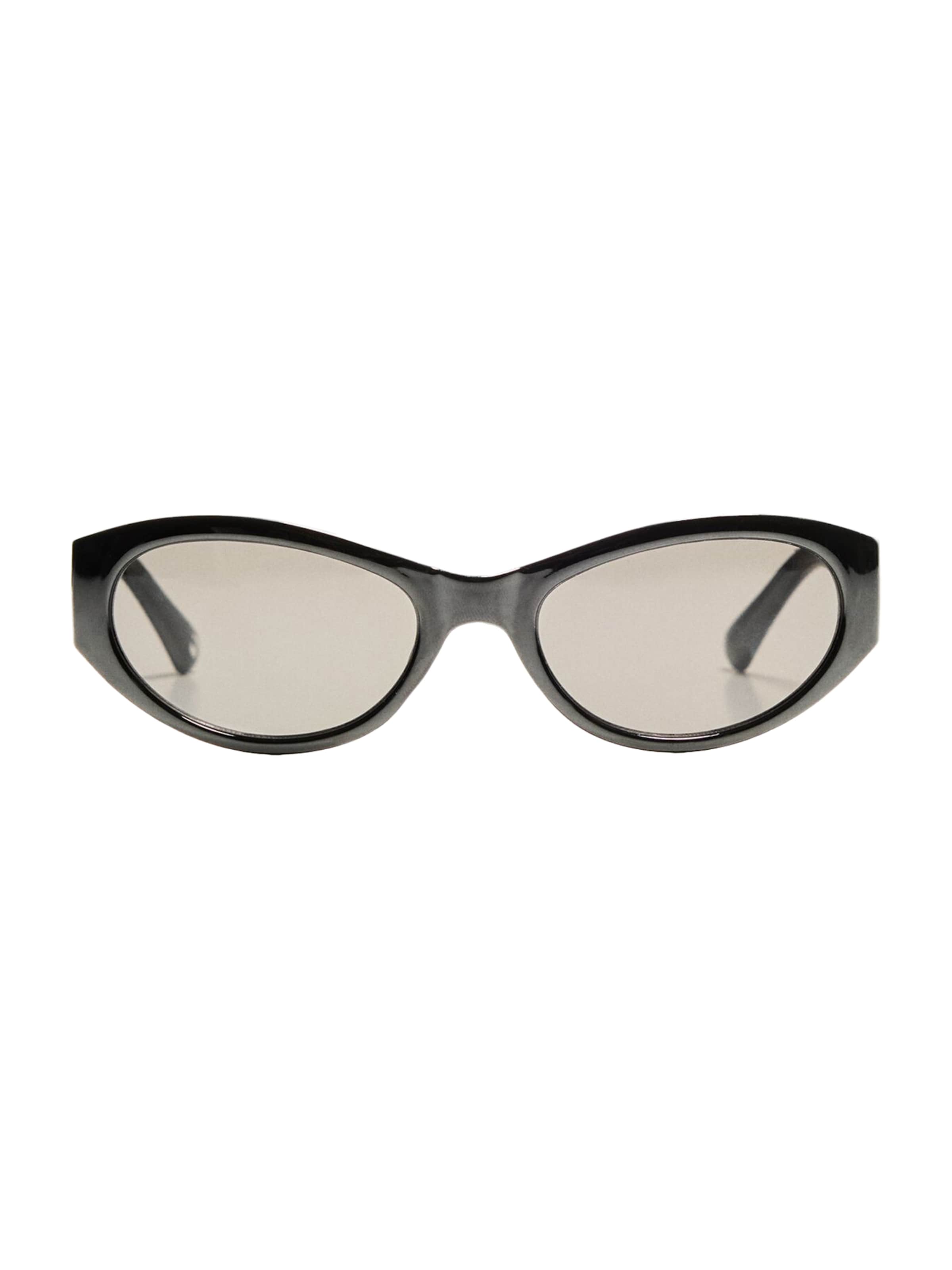 Bershka Sunglasses in Stone / Black, Item view