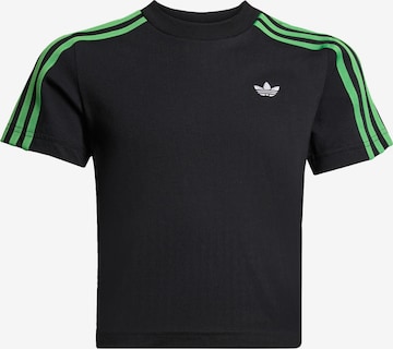 juoda ADIDAS ORIGINALS Marškinėliai 'x Minecraft': priekis