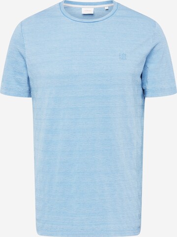 s.Oliver T-Shirt in Blau: predná strana