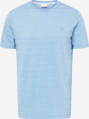 T-Shirt s.Oliver en bleu : devant