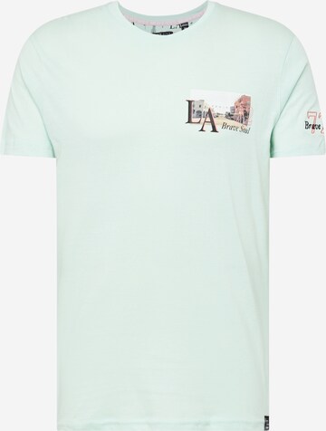 T-Shirt 'BERETTA' BRAVE SOUL en vert : devant