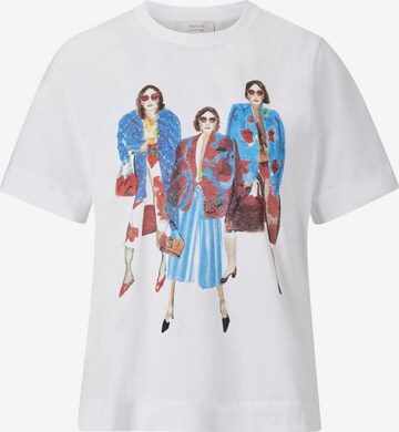 T-shirt Rich & Royal en blanc : devant