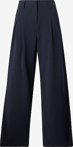 MSCH COPENHAGEN Bandplooibroek 'Henrika' in Blauw: voorkant