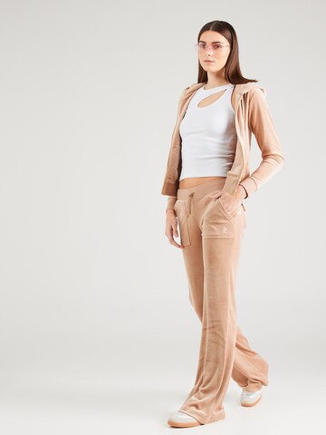 Juicy Couture Normální Kalhoty 'LAYLA' – hnědá