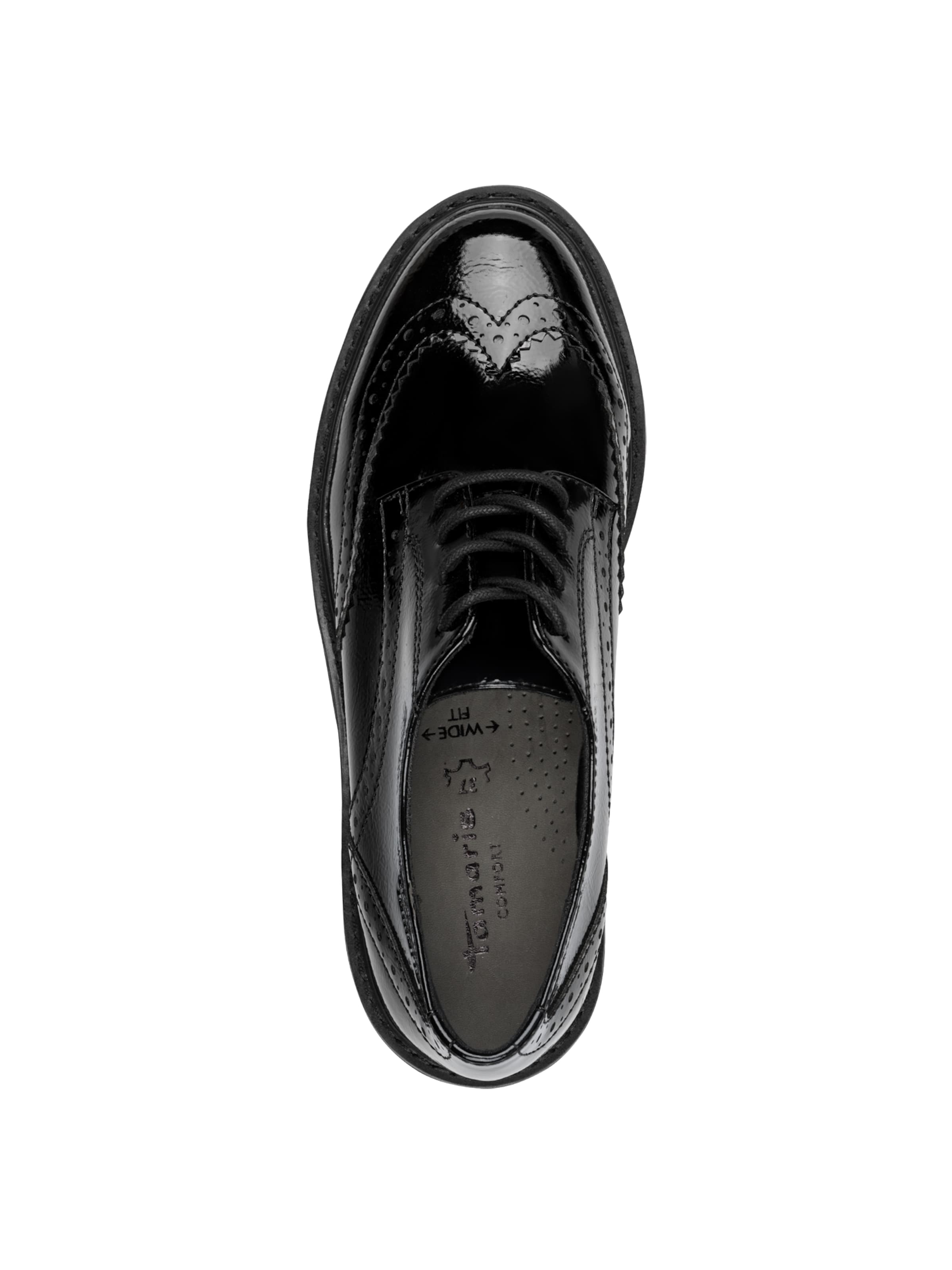Tamaris Schnürschuh in Schwarz