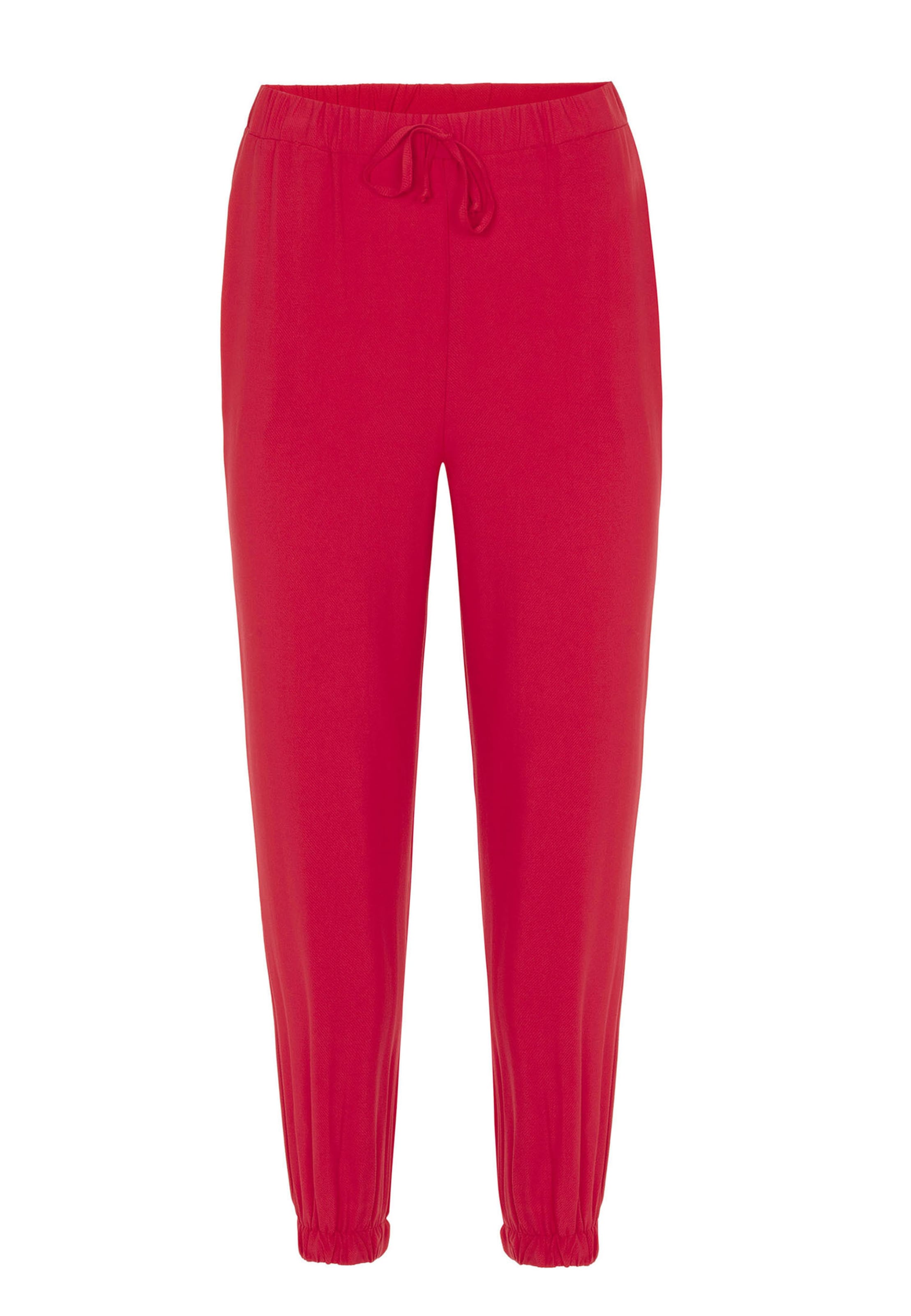 Jimmy Sanders Trousers in Red: front
