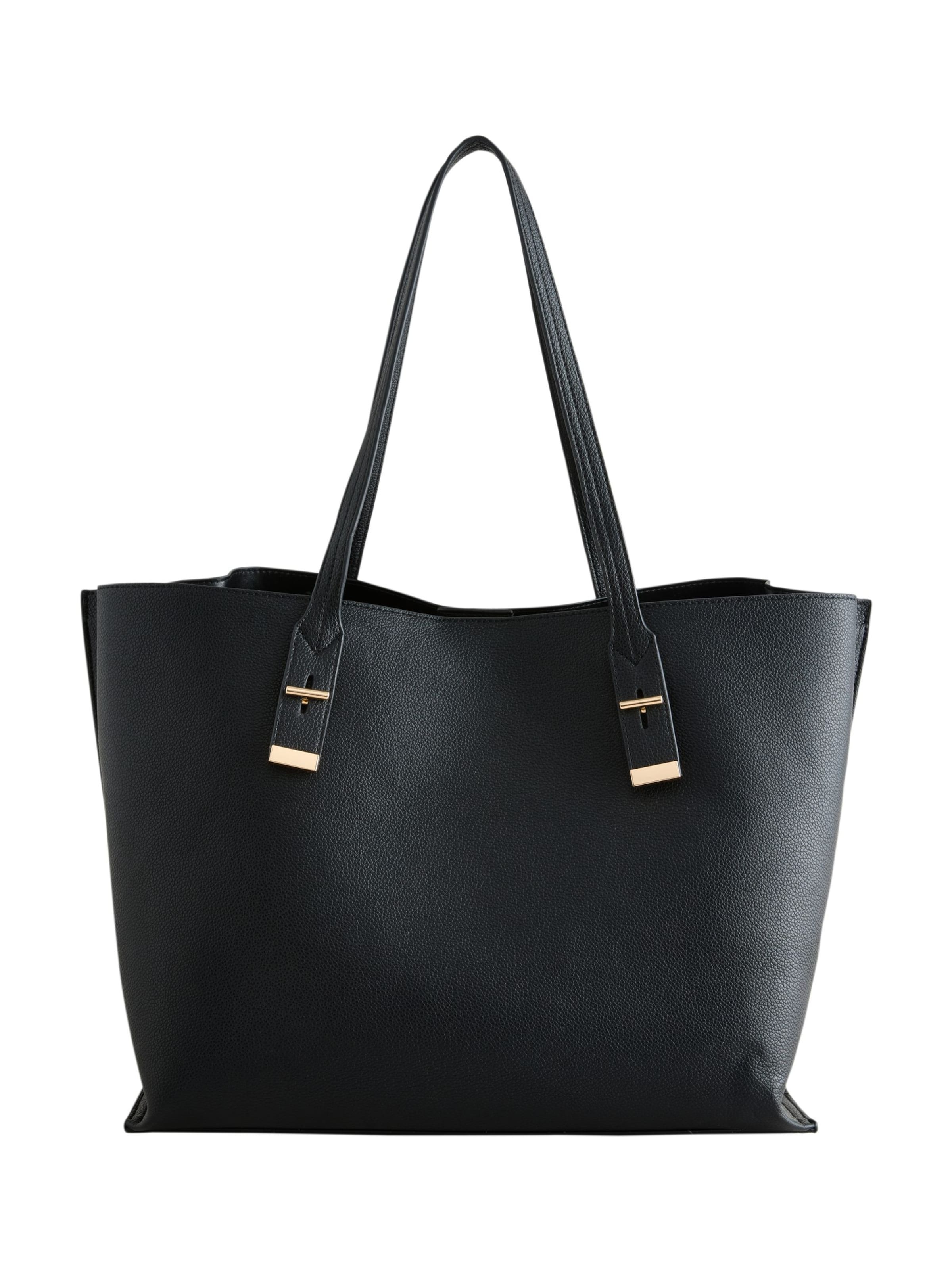 Next Shopper in Schwarz: Vorderseite