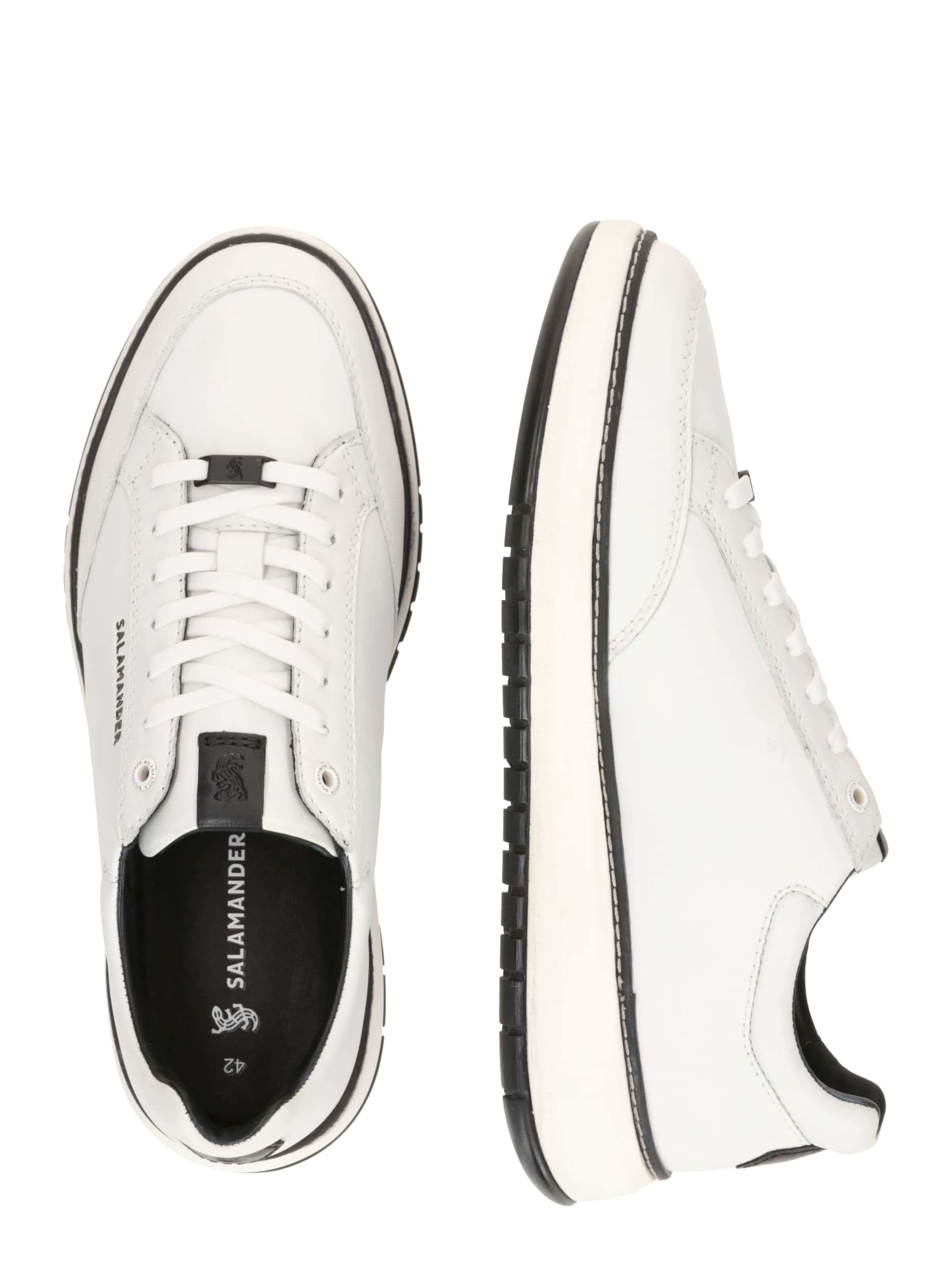 Sneaker low de la SALAMANDER pe alb