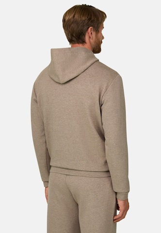 Sweat-shirt Boggi Milano en marron : derrière
