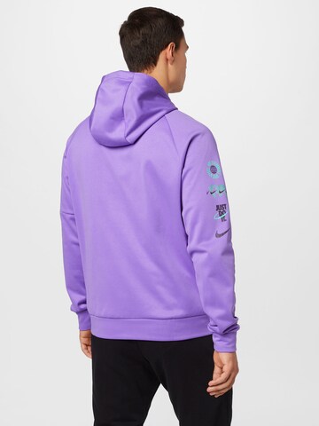 NIKE Sports sweatshirt in Purple