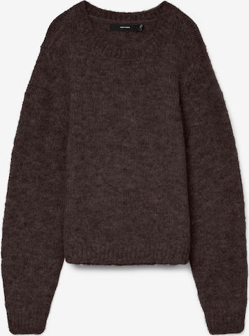 Pull-over 'VMNOVAH' VERO MODA en marron : devant