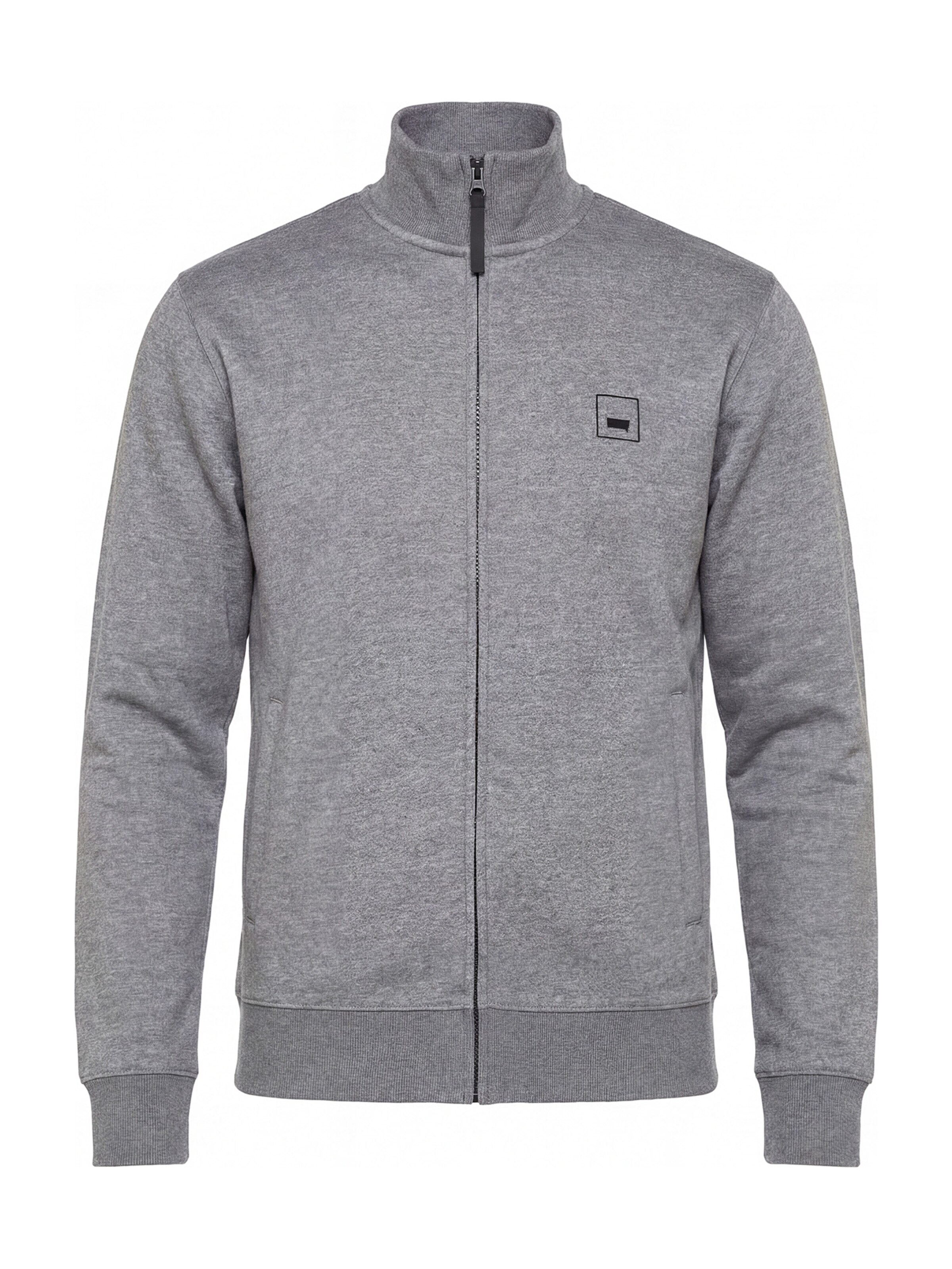 Carrera Jeans Sweatshirt 'Full Zip' in Grey
