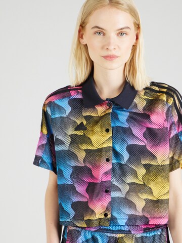 ADIDAS SPORTSWEAR Multifunctionele blouse 'TIRO Q2' in Zwart