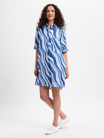 Marie Lund Zomerjurk in Blauw: voorkant