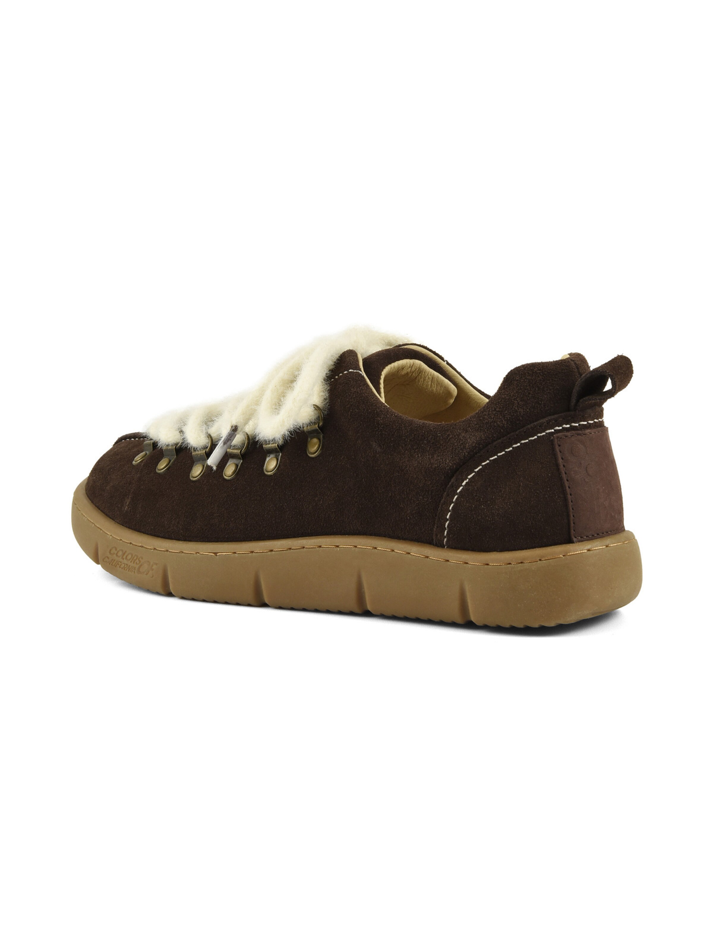 Sneaker bassa di COLORS OF CALIFORNIA in marrone: dietro