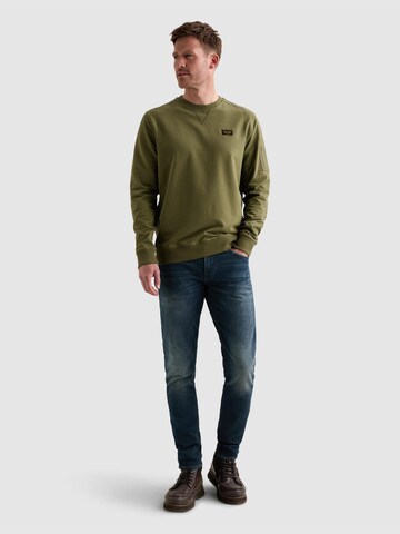 Sweat-shirt 'American Classic sweatshirt with flight pocket' PME Legend en vert