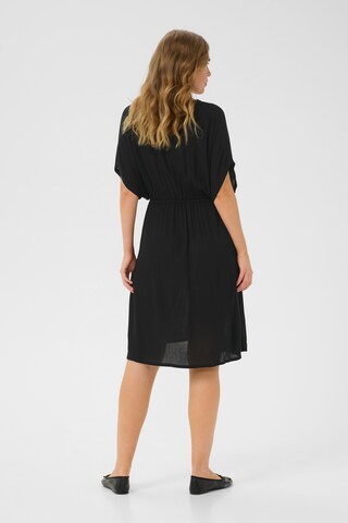 Robe 'Daisy Amber Tie' Kaffe en noir
