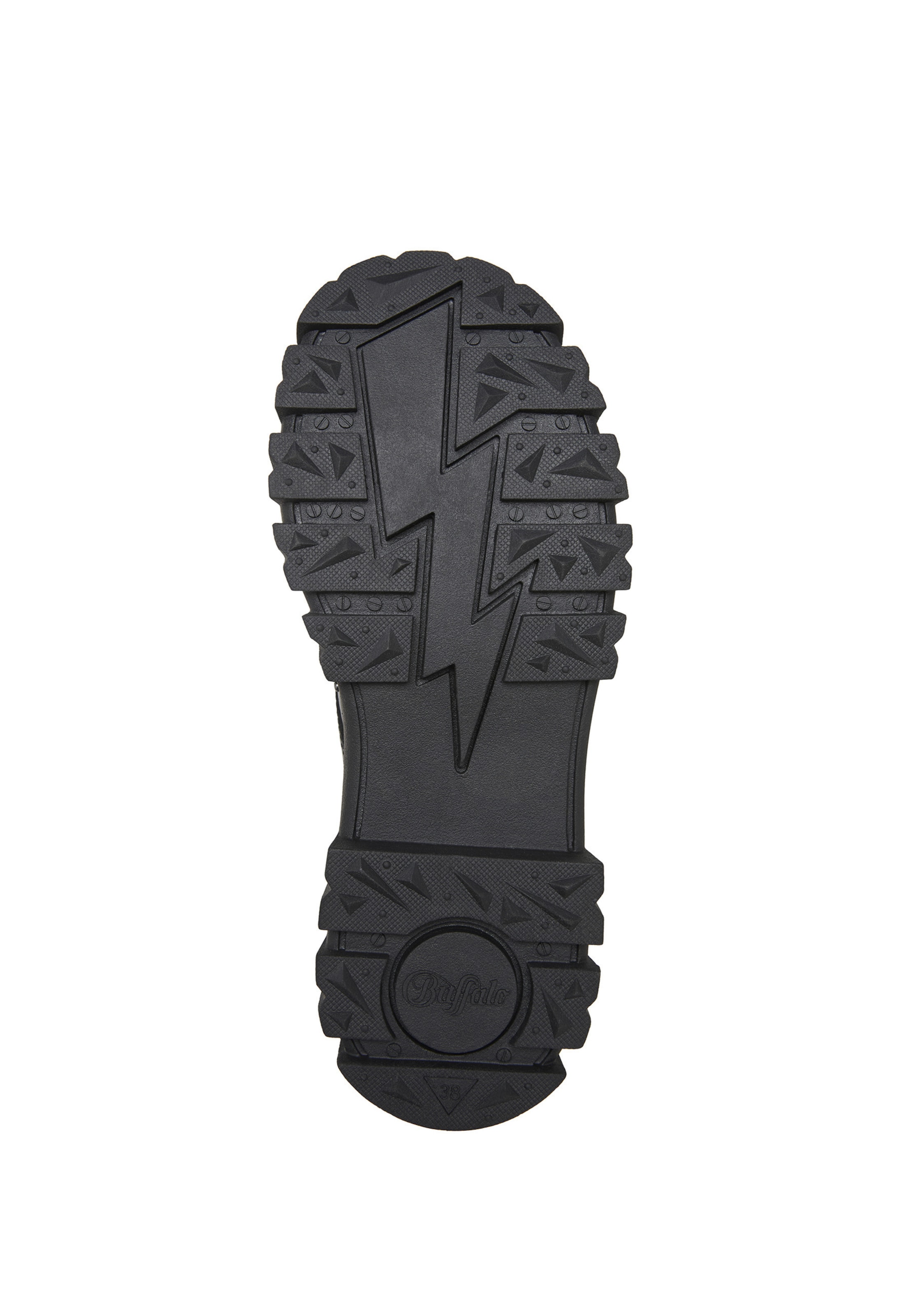 Bottines à lacets 'ASPHA' BUFFALO en noir