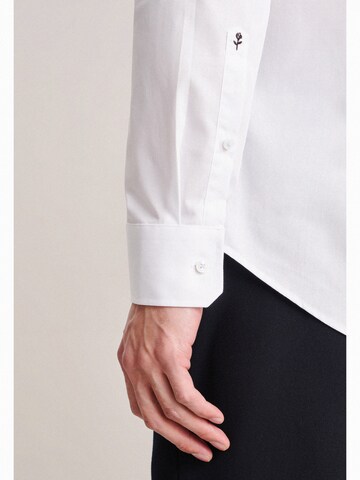 SEIDENSTICKER Slim fit Business Shirt in White