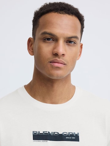 BLEND Langarmshirt 'BHKemuel' in Weiß